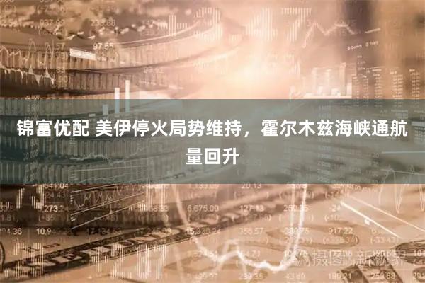锦富优配 美伊停火局势维持,霍尔木兹海峡通航量回升